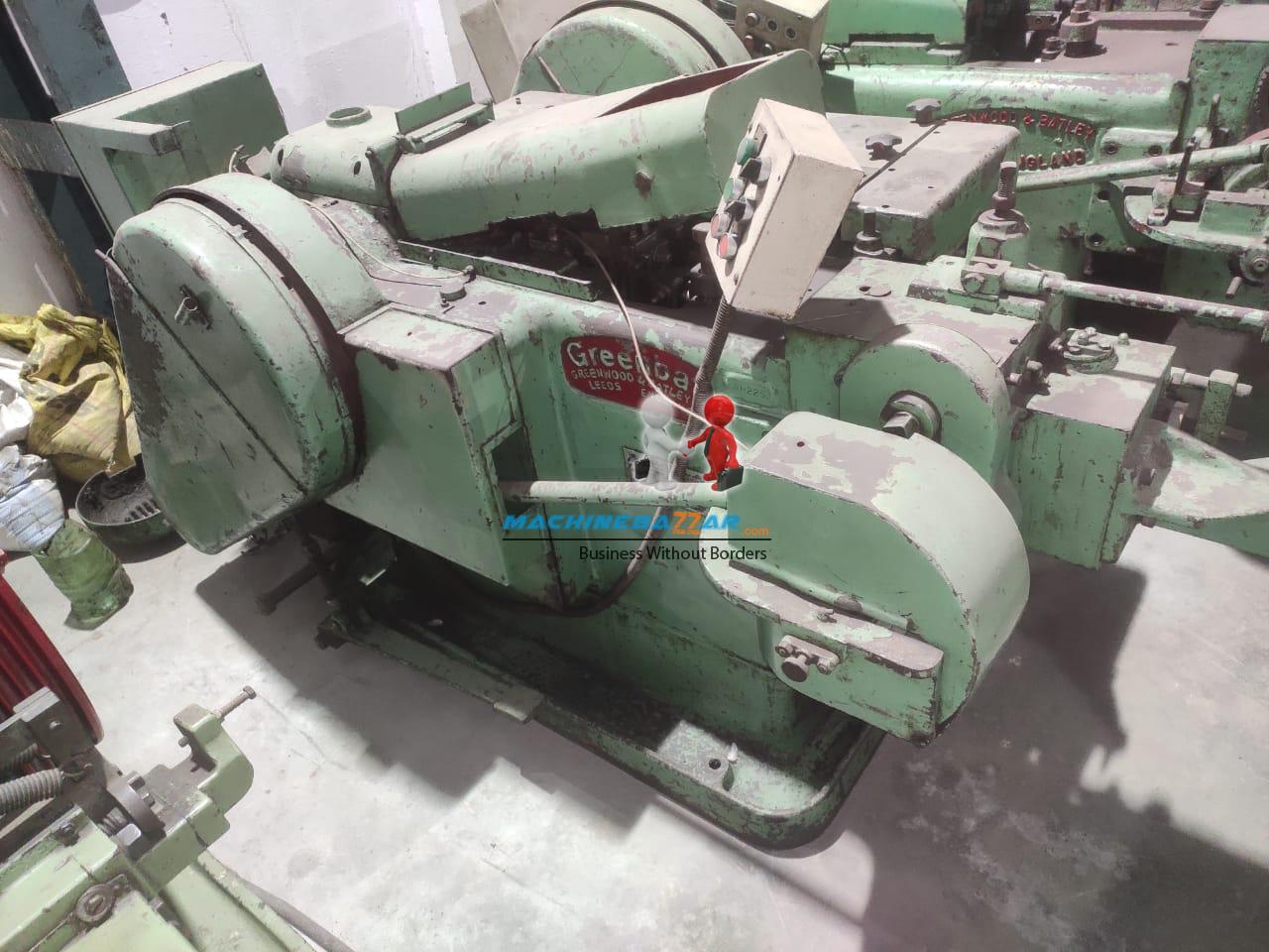 M5 X 50 Green Bet Cold Header Machine 