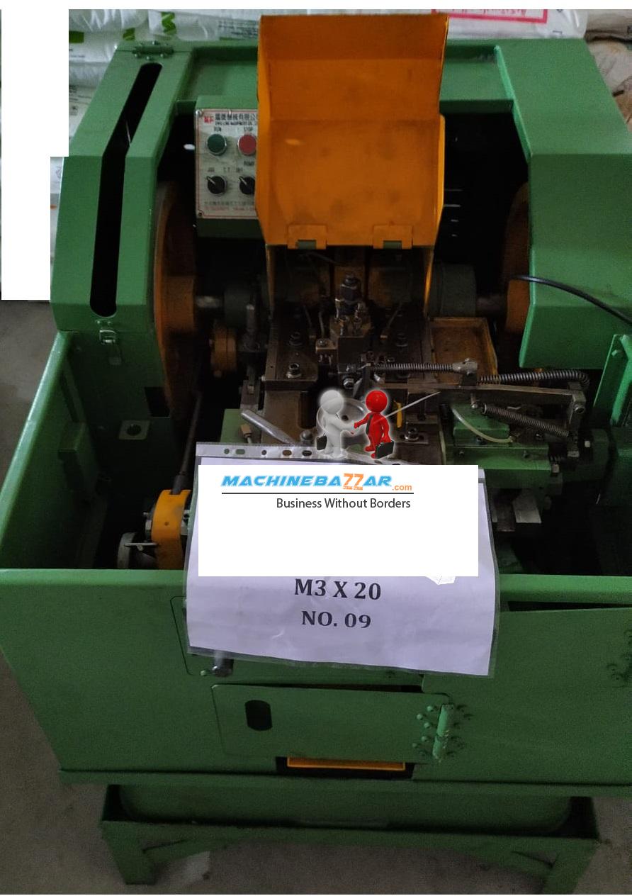 M3 X 20 TAIWAN 1 die 2 blow cold header machine 