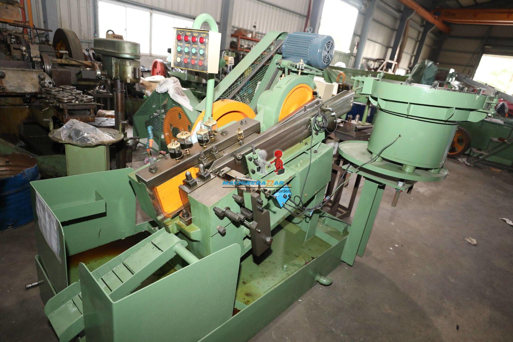 M10 x 150 Chien tasai Flate die thread rolling machine