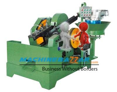 M4 x 38 Growmore New High Speed Flat die threading machine