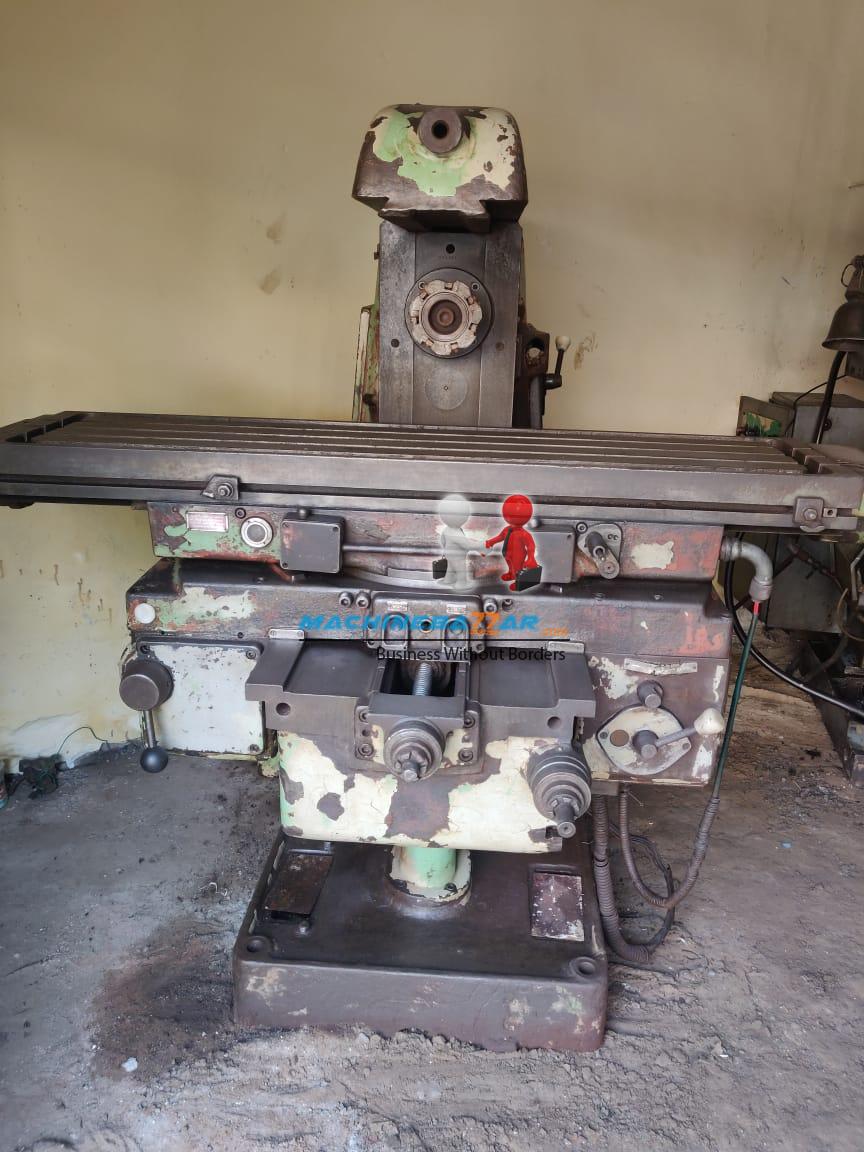 300 x 1450 tos verticle milling machine 