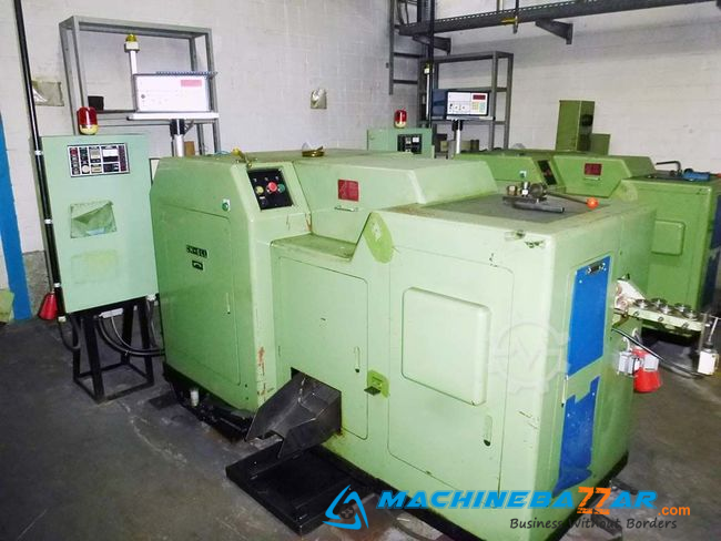 M6 X 100 1 die 2 blow solid die header machine