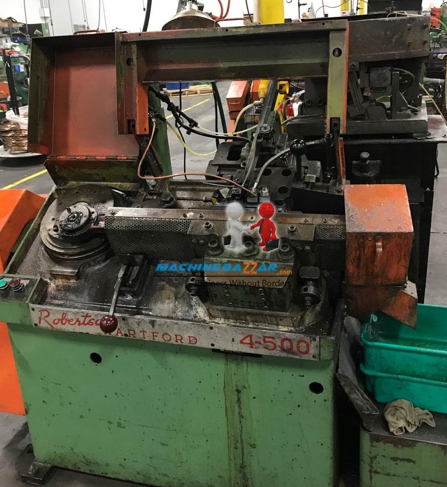 M6 X 75 Hartford high speed automatic flat die thread rolling machine 