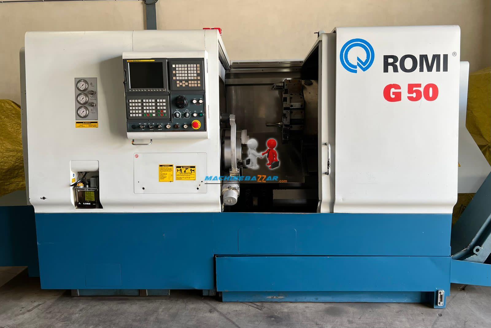 400 X 750 Romi CNC Turn mill centres