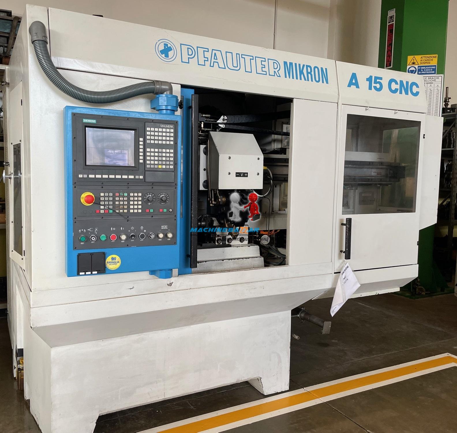 200 mm PFAUTER MIKRON CNC Gear hobbing machine