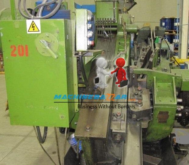 M16 X 200 Waterbury automatic flat die thread rolling machine