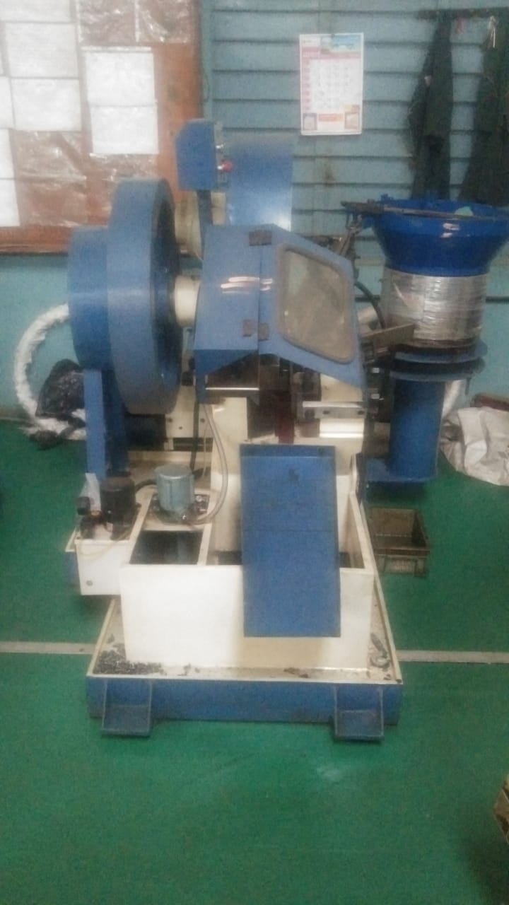 M10 x 75 Flat Die Thread Rolling Machine