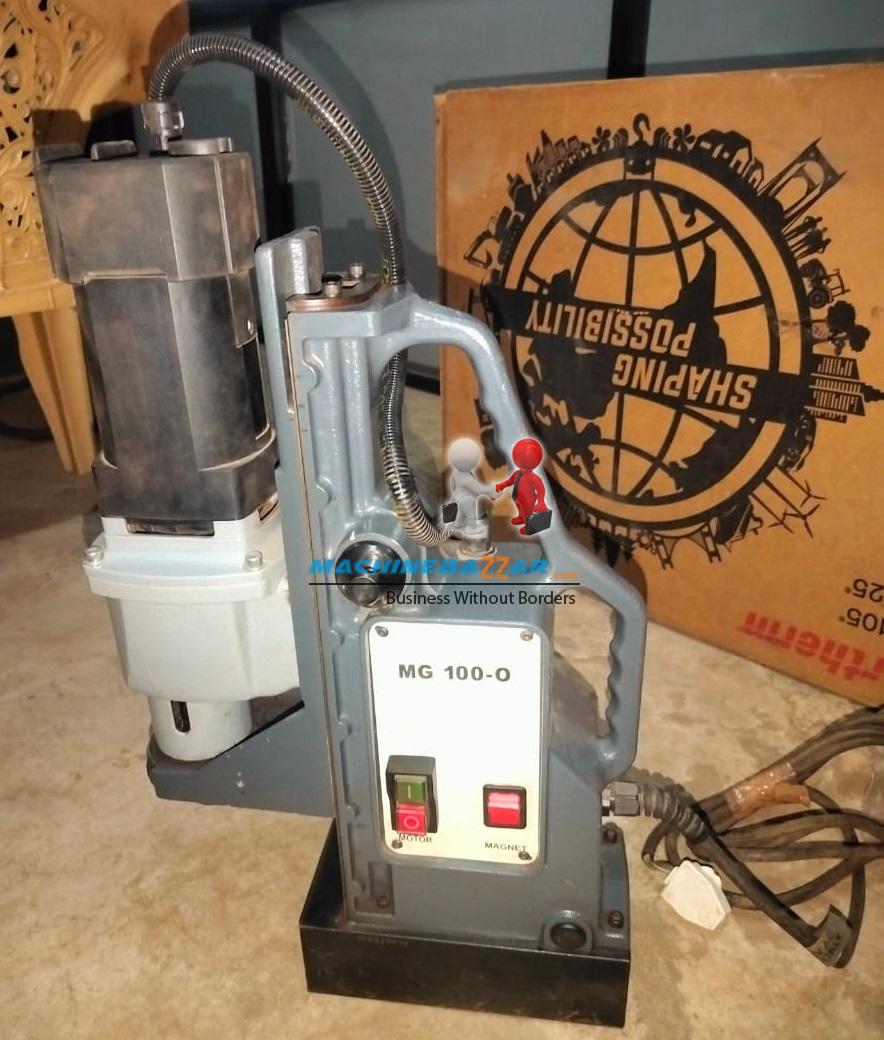 100 X 100 Ojasvi magnetic drill machine 