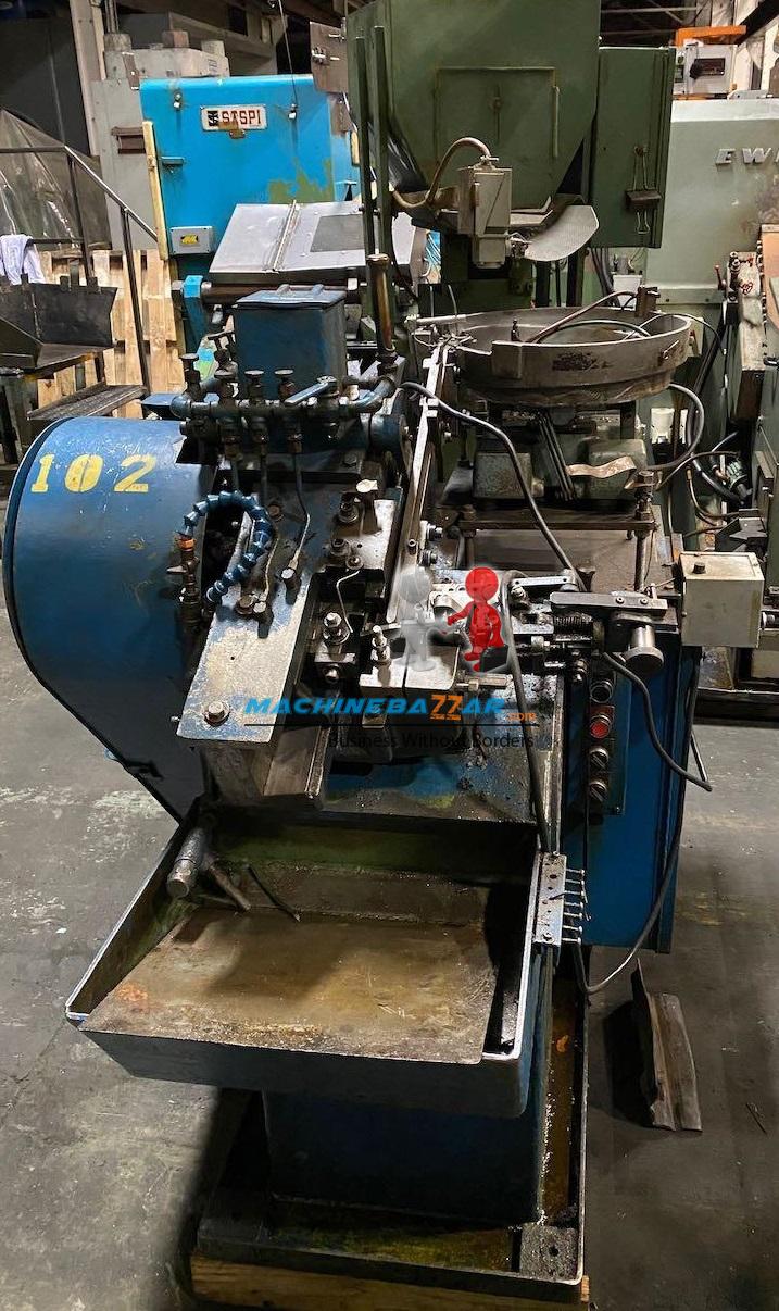 M2 X 25 Waterbury Farrel high speed flat die thread rolling machine 