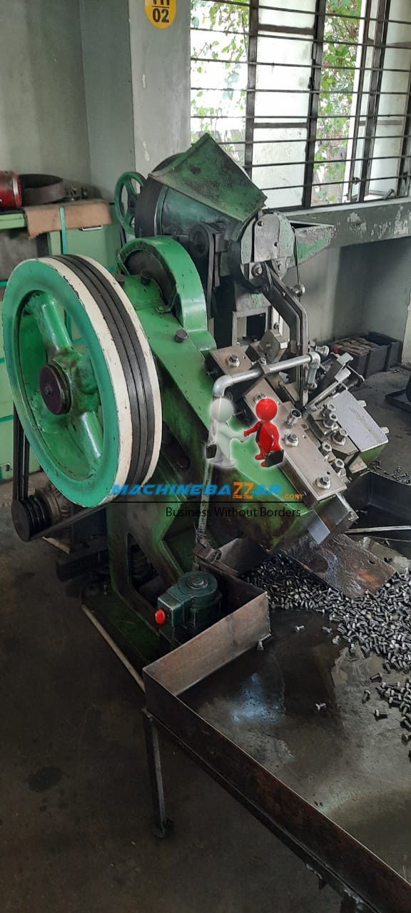 M8 X 50 Flat Die Thread Rolling Machine