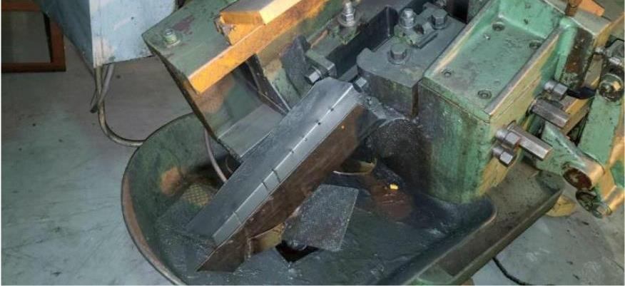 M12x200 flat die thread rolling machine
