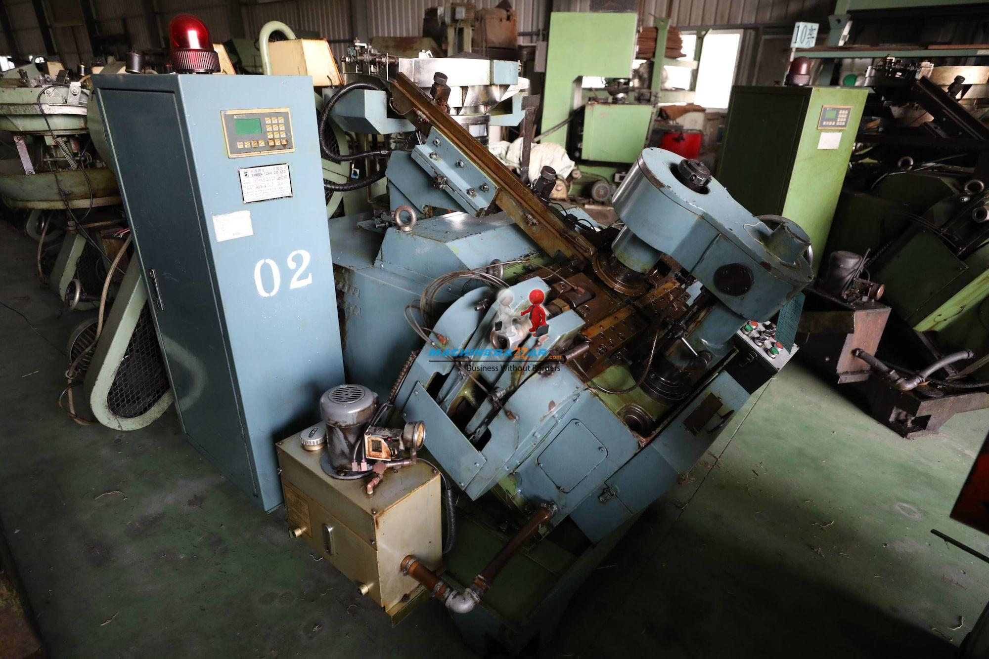 4.9 X 125  Sheen Tzar (taiwan) Self drilling screw forming machine