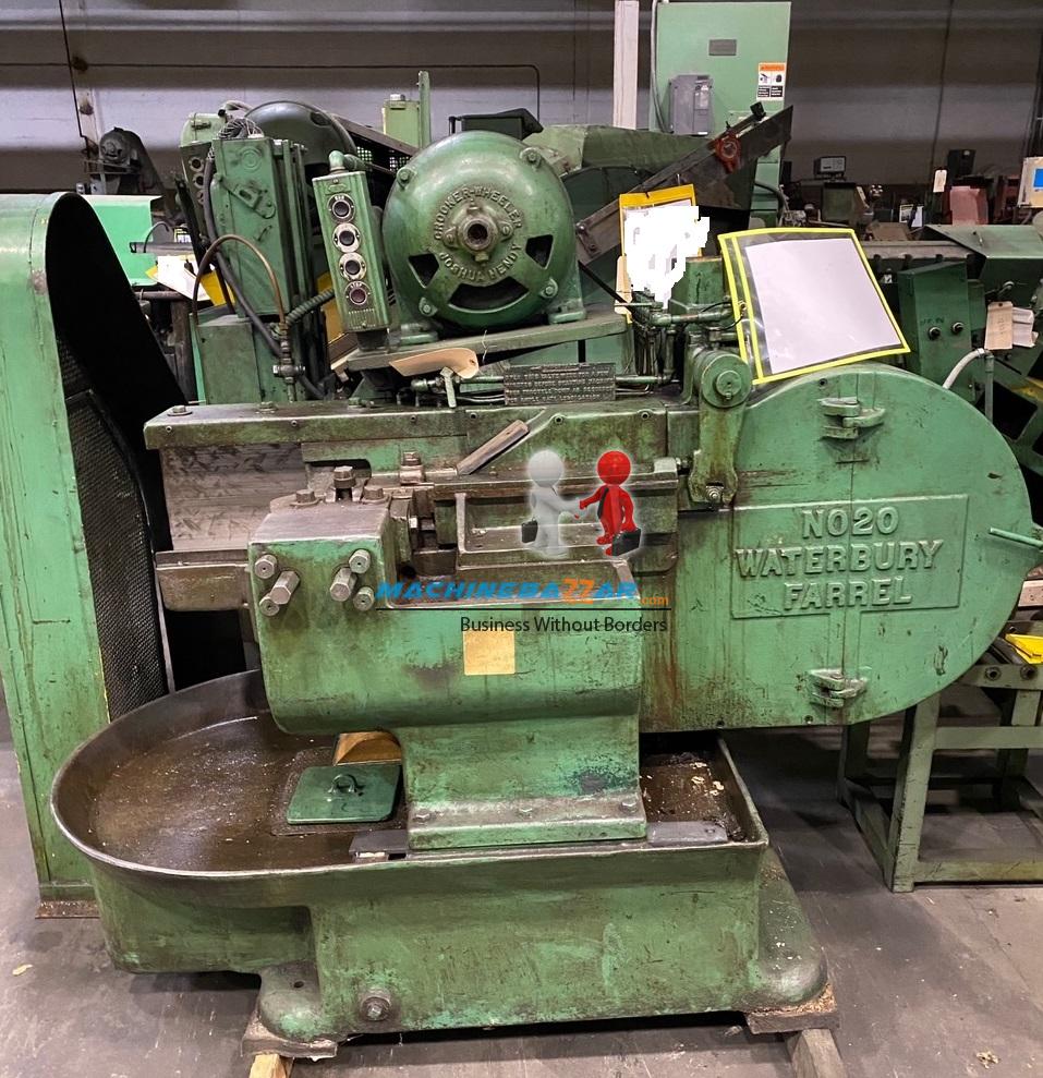 M10 X 75 Waterbury flat die thread rolling machine