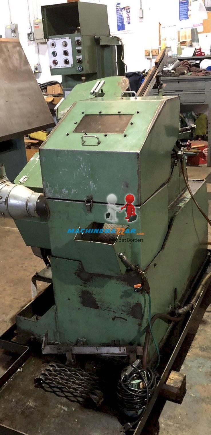 M20 X 100 Kyoei high speed flat die thread rolling machine