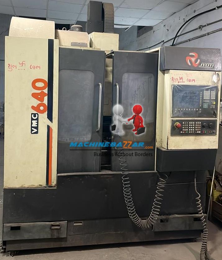 400 X 400 X 600 Jyoti 3 axis vmc machine