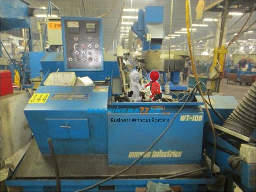 M20 X 200 Warren threading machine 