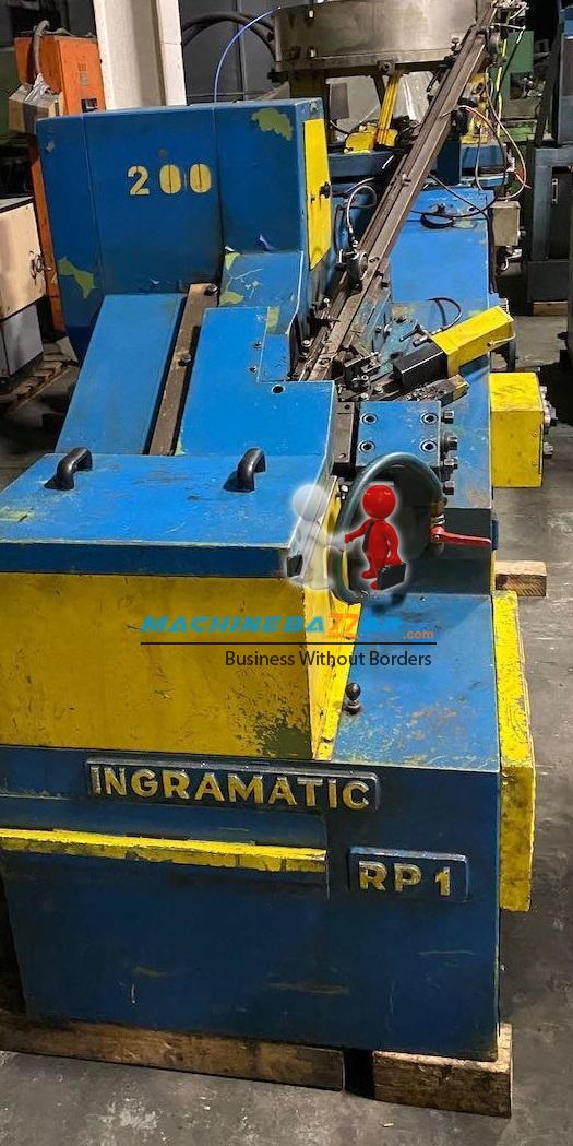 M6 X 42 Ingrametic high speed flat die thread rolling machine