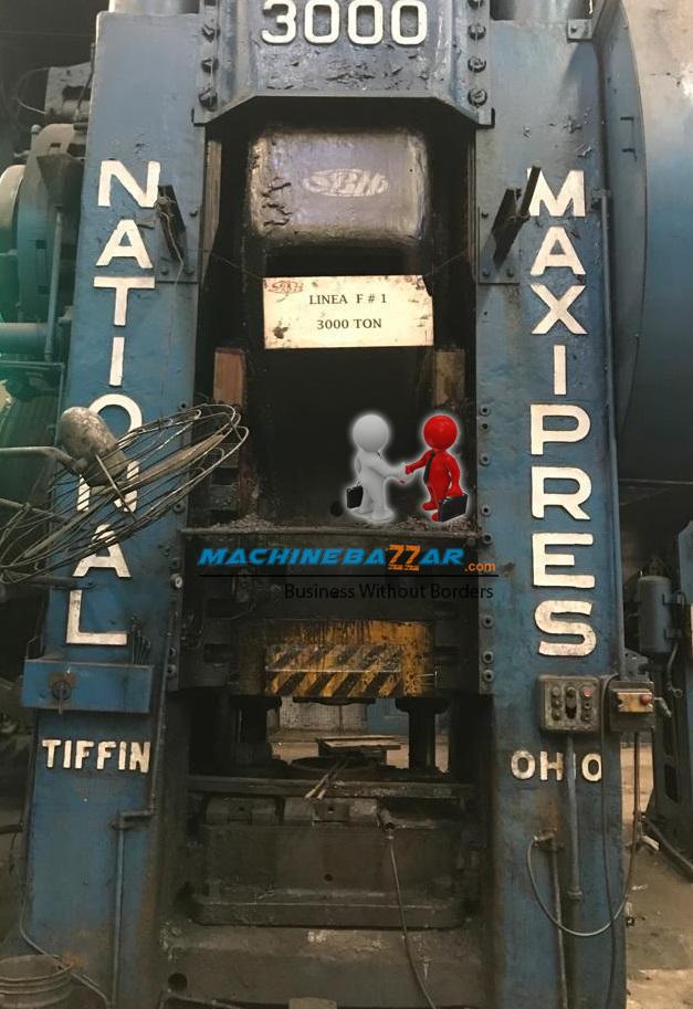 3000 Ton national mechanical press machine 