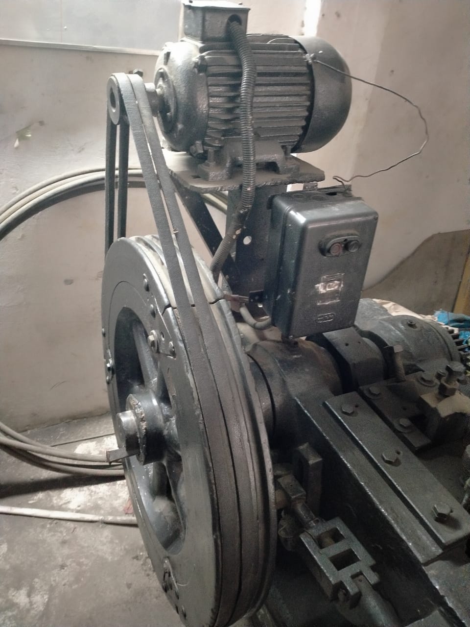 M12 x 100 Flat Die Thread Rolling Machine