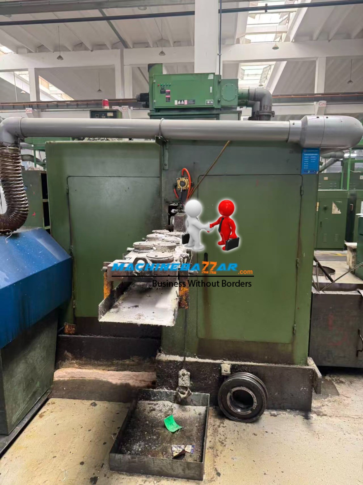 M15 X 100 CHUN ZU 4 DIE 4 STATION BOLT FORMER MACHINE 