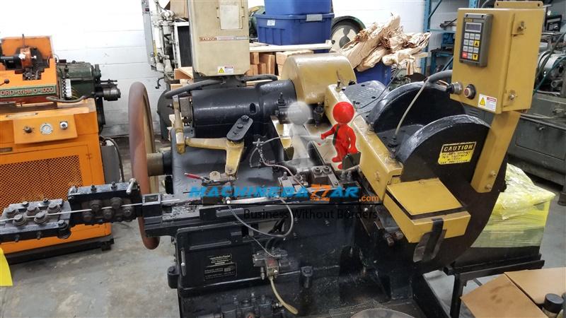 M8 X 100 Meyor roth & pastor Flat die thread rolling machine