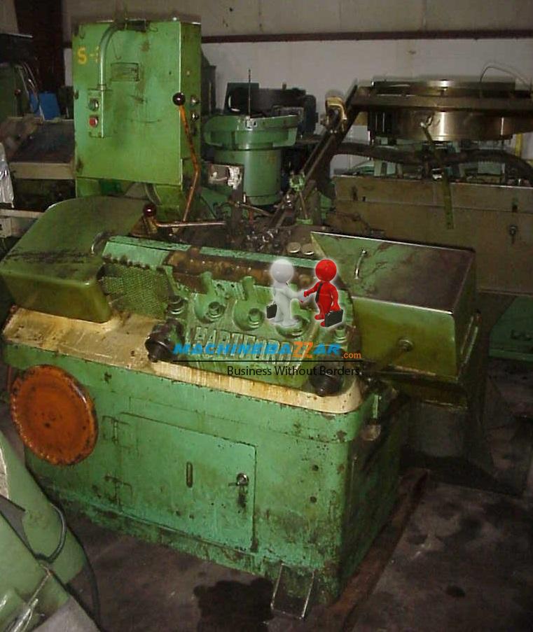 M8 X 75 Hartford high speed automatic flat die thread rolling machine 