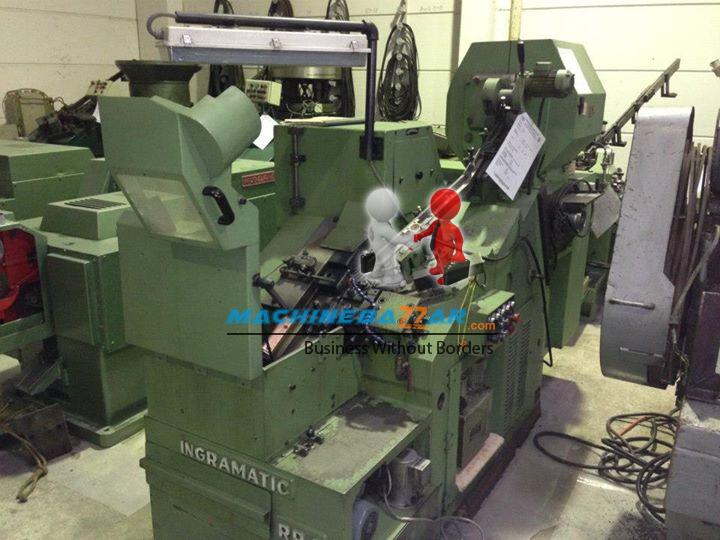  M12 X 105 Ingramatic Flate die thread rolling machine