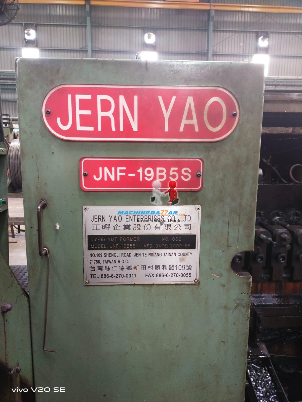 19B ( M12 ) Jern Yao 5 Station Nut Former Machine 