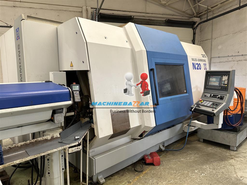 400 X 1000 NILES SINGLE SPINDLE CNC TURNING MACHINE 