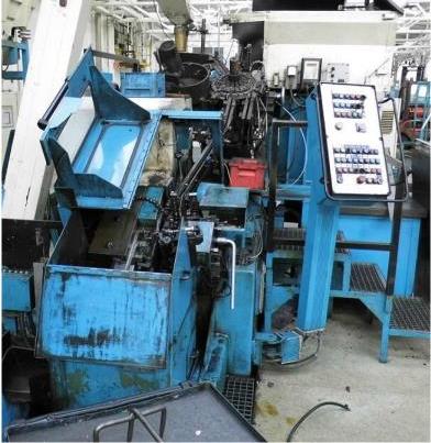 M12x105 flat die thread rolling machine