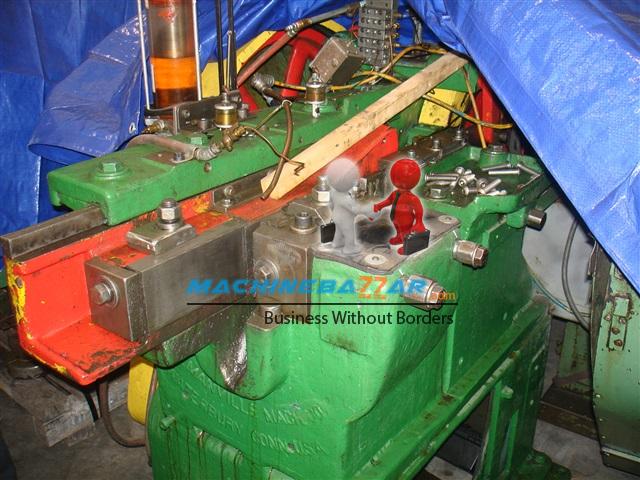 M12 X 100 Manville Flat die thread rolling machine