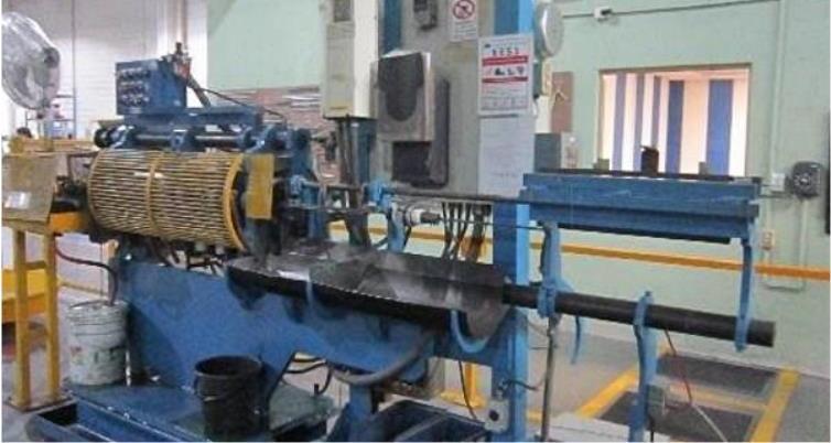 M8x1829 straightening and cutting wire machine