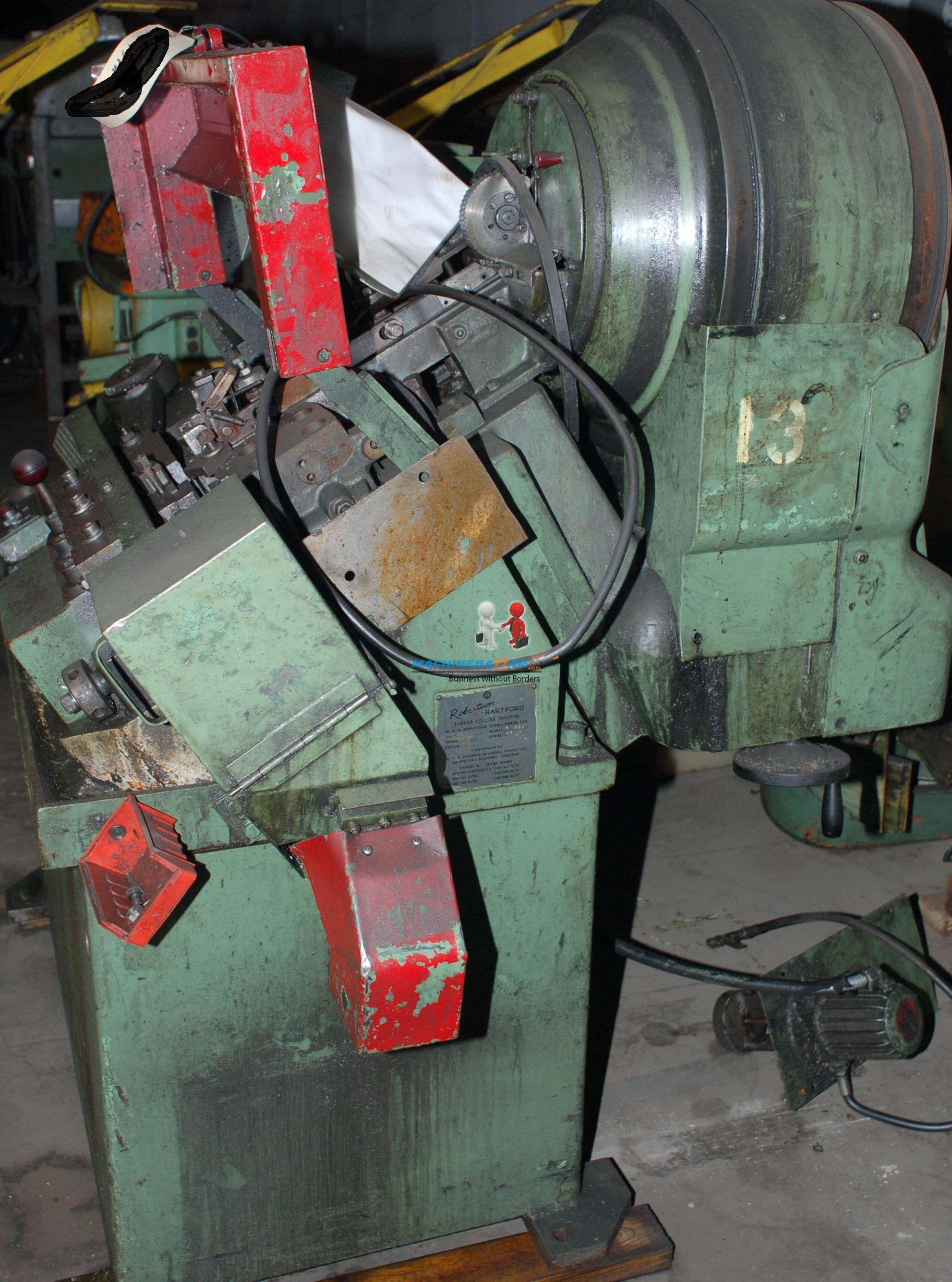 M6 X 50 Hartford high speed automatic flat die thread rolling machine