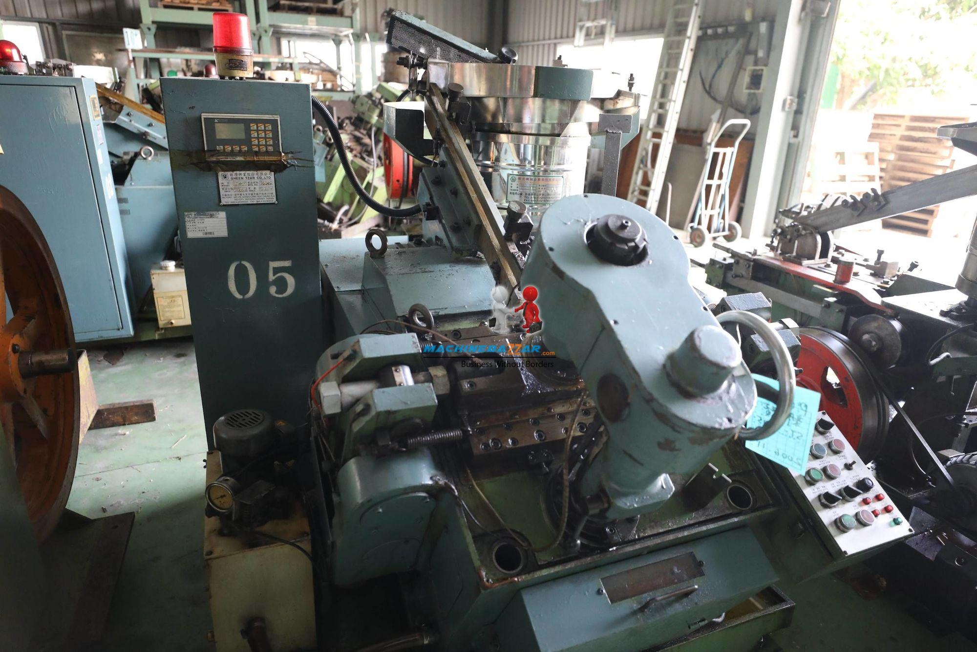 4.9 X 125  Sheen Tzar (taiwan) Self drilling screw forming machine