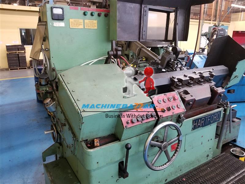 M12 X 75 Hartford Flat die thread rolling machine