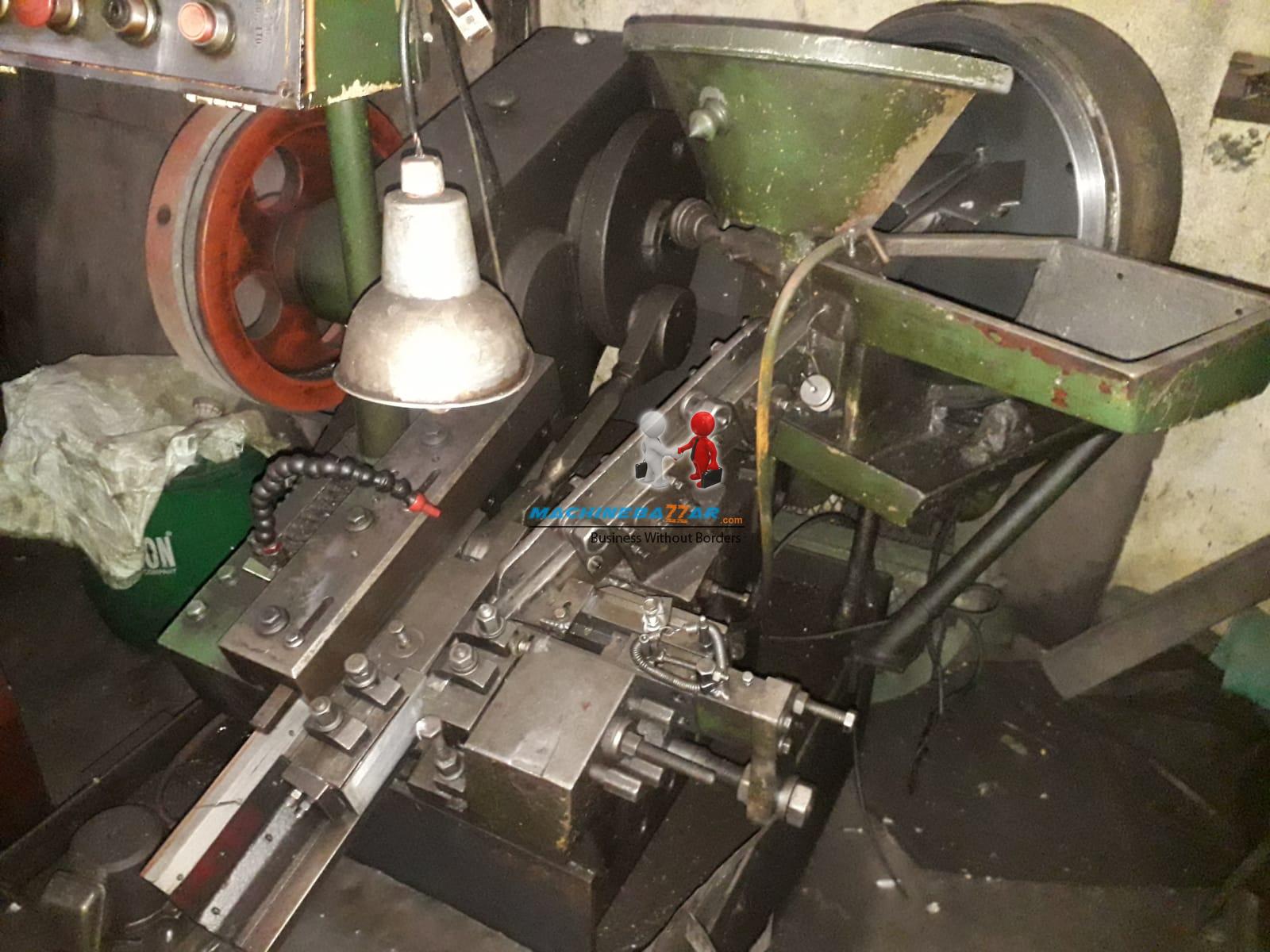 M6 x 50 Flat die threading machine