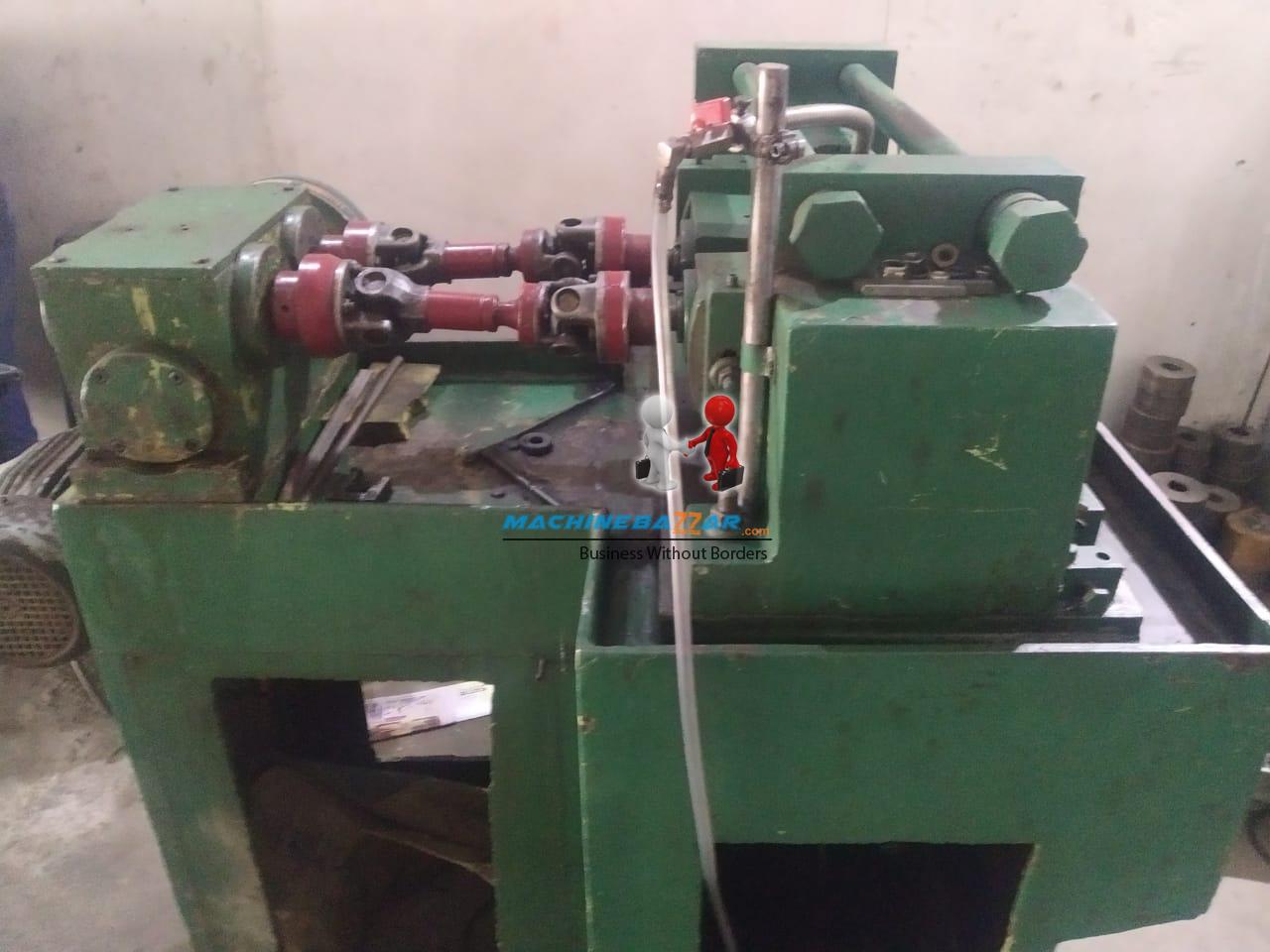 M25 x 1000 MM 2 Die Circular Thread rolling machine 