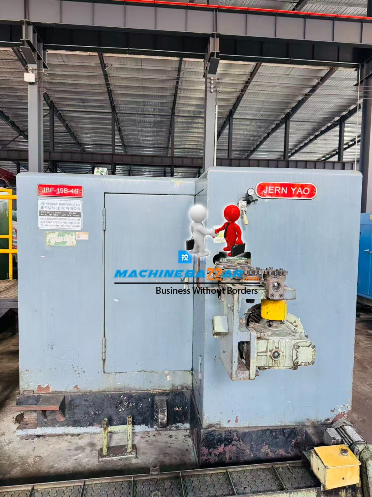 M15 X 120 JERN YAO 4 DIE 4 STATION BOLT FORMER
