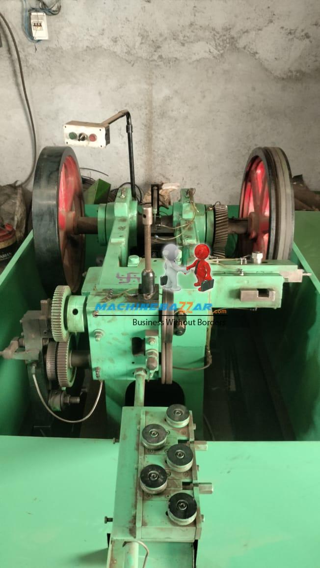 M6 X 70 1 Die 2 blow cold header machine 