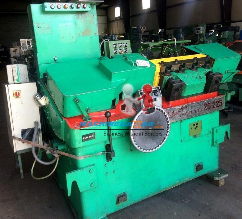 M12 X 75 Hartford high speed 2 die cylindrical die thread rolling machine 