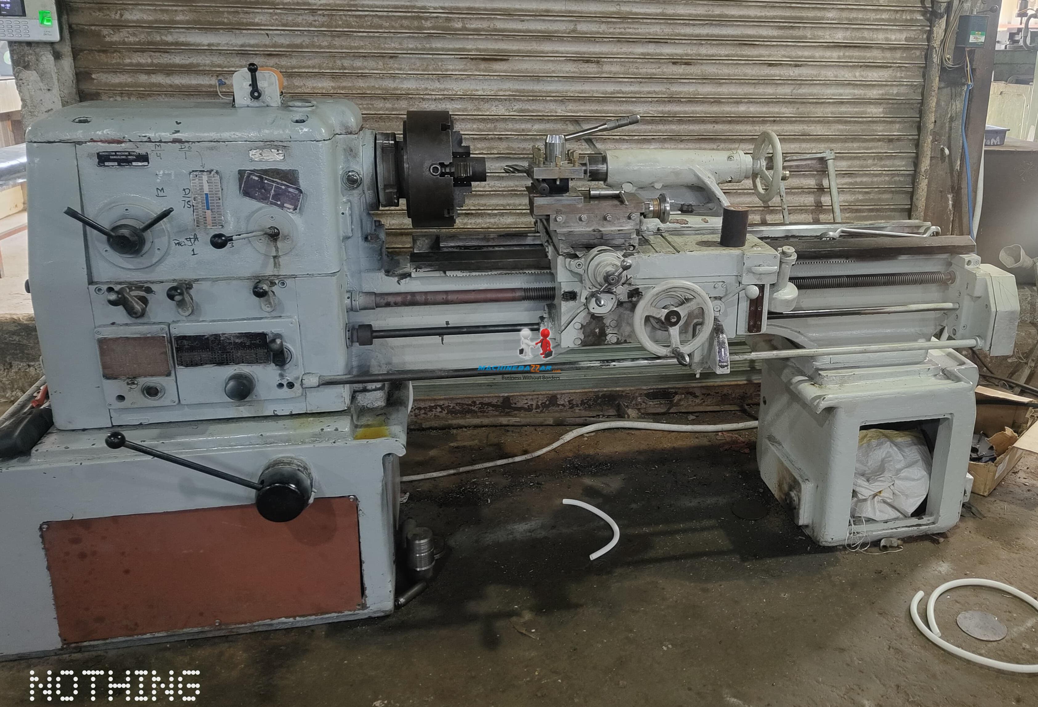 50 X 205 X 2435 HTM heavy duty lathe machine 