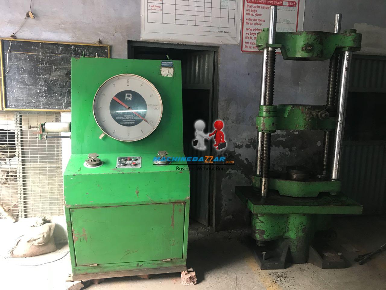 60 ton universal Bolt Testing Machine 