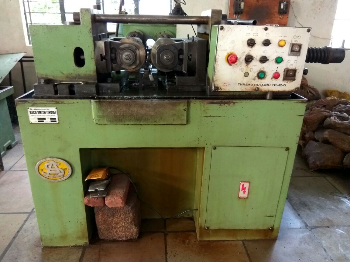 m42 x 1000 (42 d) Thread rolling machine