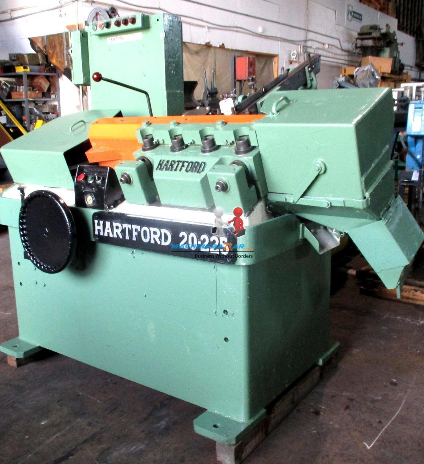 M12 X 75 Hartford high speed flat die thread rolling machine