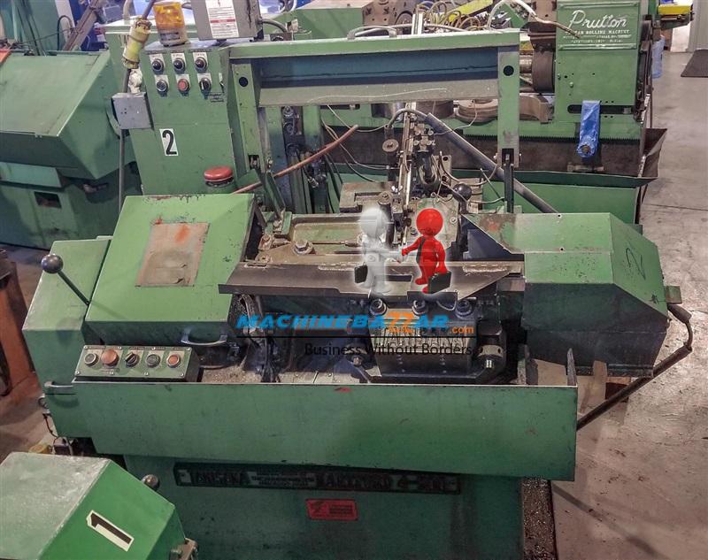 M6 X 75 Hartford high speed Flat die thread rolling machine