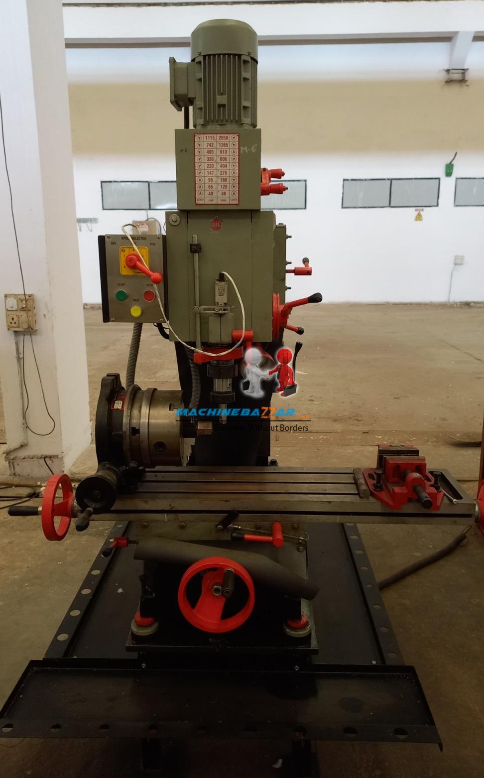 250 X 1000 All geared drilling cum milling machine