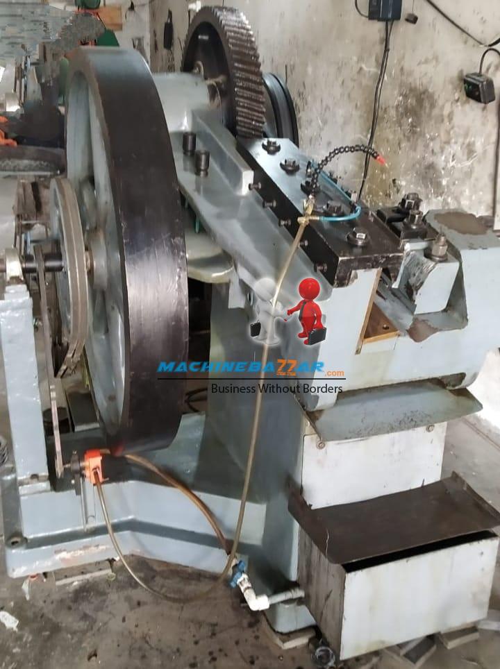 M14 X 100  Flate die threading machine