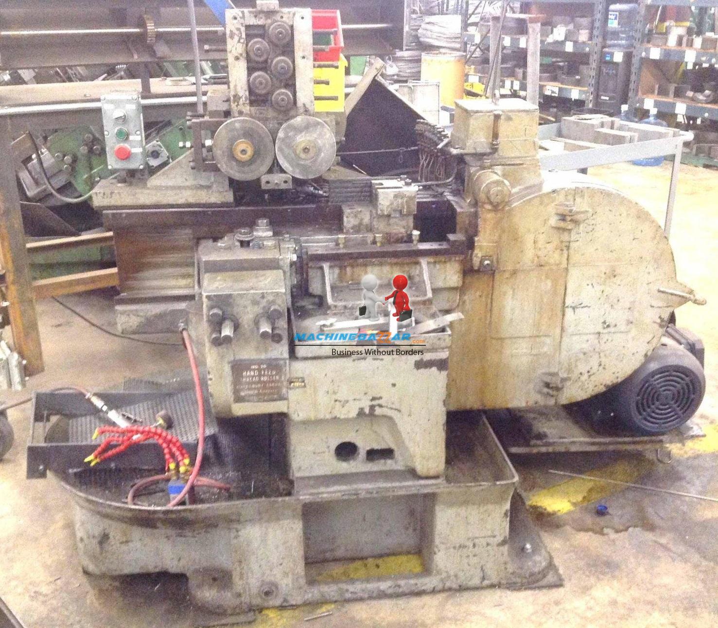 M10 X 130 Waterbury flat die thread rolling machine 