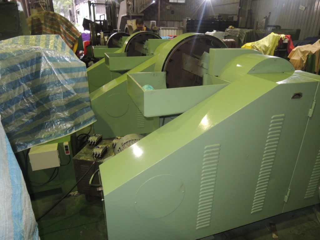 M10x75 flat die thread rolling machine