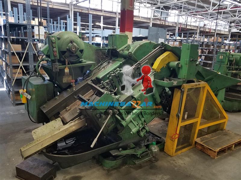 M12 X 100 Waterbury Farrel Flat die thread rolling machine